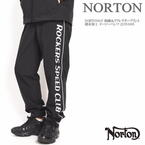 ノートン（NORTON） NORTON NORTONロゴ 刺繍＆リフレクタープリント 撥