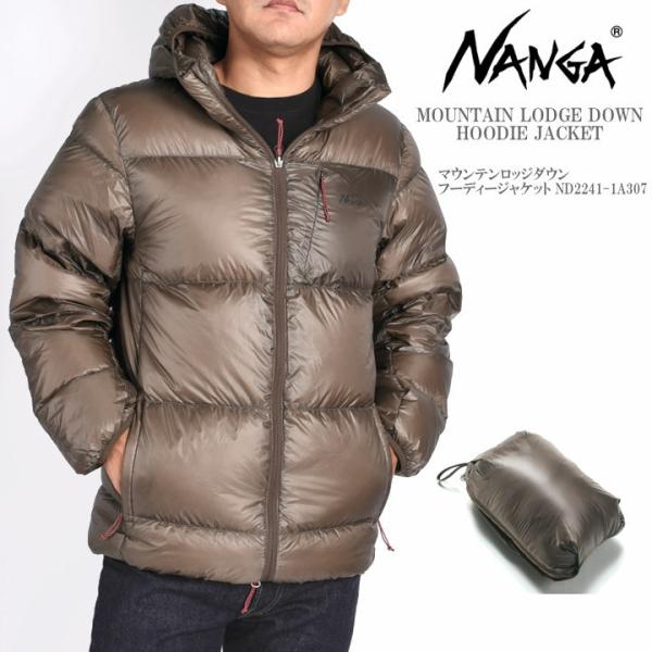 NANGA 【セール】NANGA ナンガ MOUNTAIN LODGE DOWN HOODIE JACKET