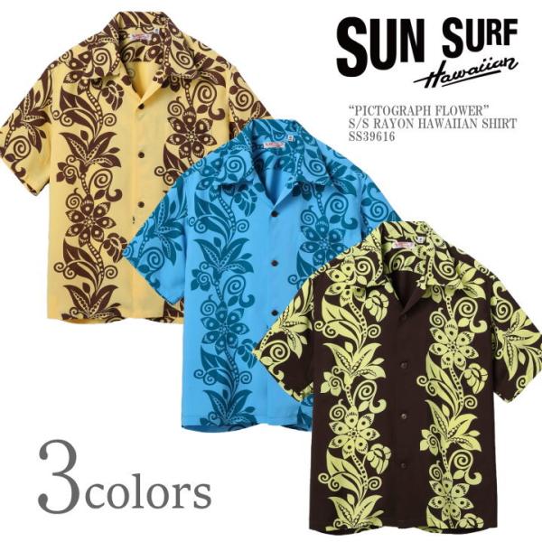 SUN SURF 【2026春夏新作】SUN サンサーフ アロハシャツ “PICTOGRAPH