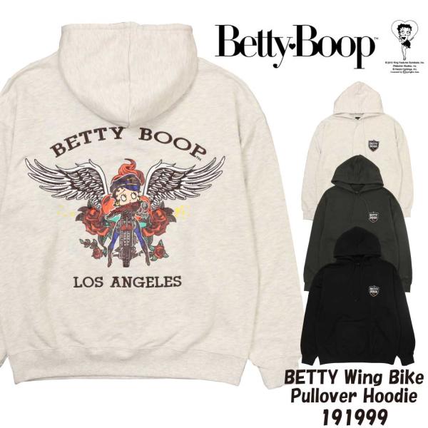 BETTY BOOP ベティ・ブープ 長袖 パーカー 191999 ベティ
