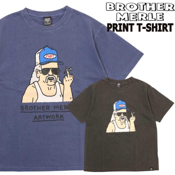 メール便発送 BROTHER MERLE ブラザーマール 半袖 Tシャツ 26853203