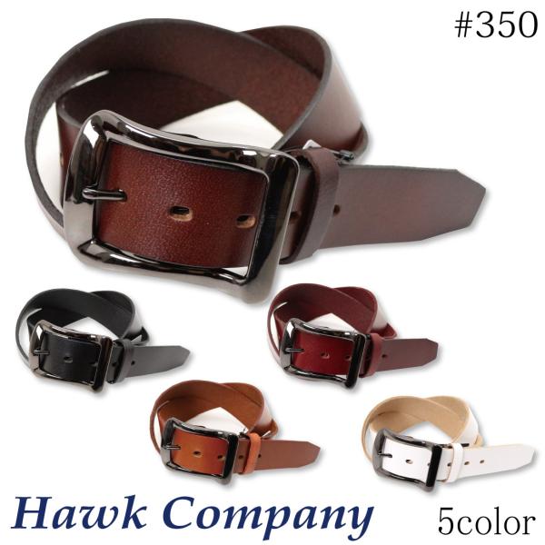 Hawk Company ホークカンパニー 350 ベルト 本革 レザー メンズ Hawk Company ホークカンパニー 350 ベルト 本革 レザー メンズ