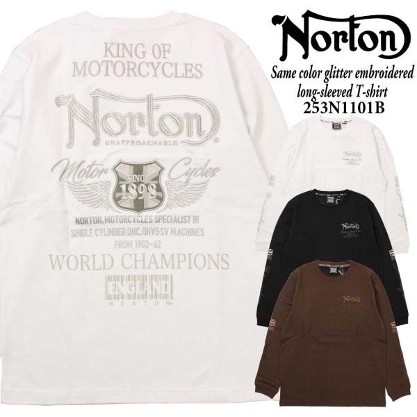 ノートン Norton 服 長袖 Tシャツ カットソー 253N1101B 同色