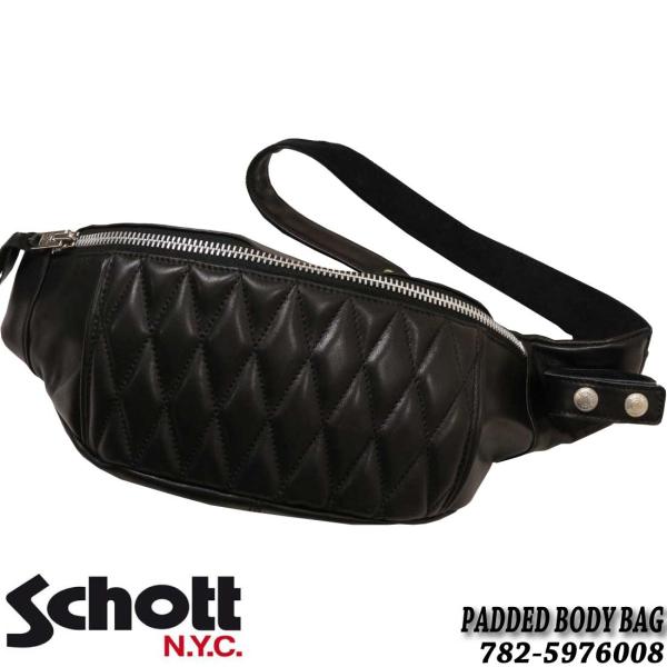 Schott N.Y.C（ショット） Schott バッグ 鞄 パディング ボディバッグ