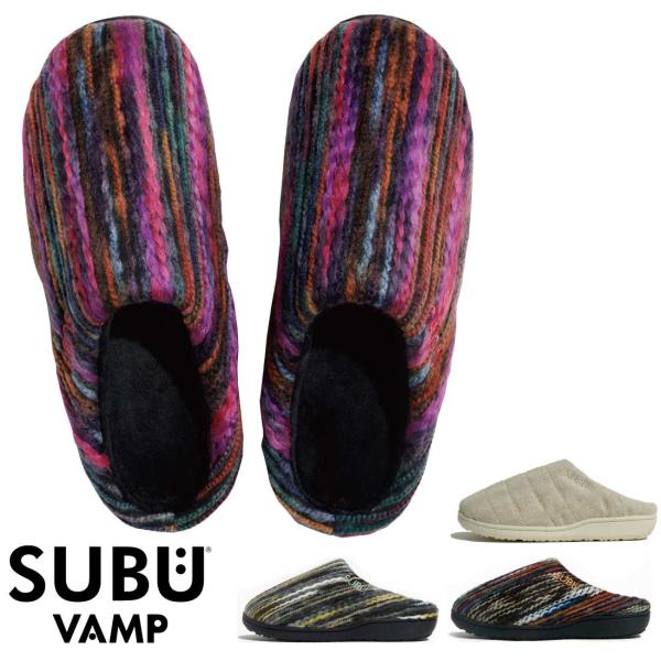 SUBU（スブ） サンダル 冬 起毛加工 2025 DOTS Collection SC-1 HORROR