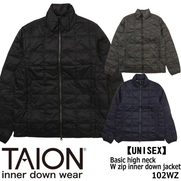 TAION(タイオン) ダウンジャケット　TAION-102WZメンズ スポーツ アクティブ ハイネック ダウンジャケット – TAIONインナー