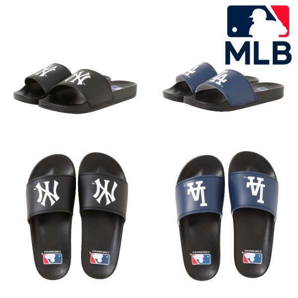 MLB シャワーサンダル エムエルビー ヤンキース ドジャース 26.0 27.0