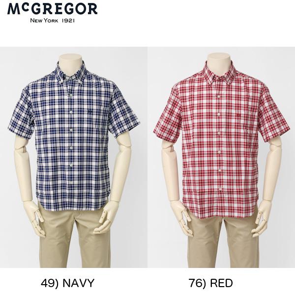 McGREGOR(マグレガー)メンズ 半袖シャツ マクレガ- メンズ 半袖シャツ 