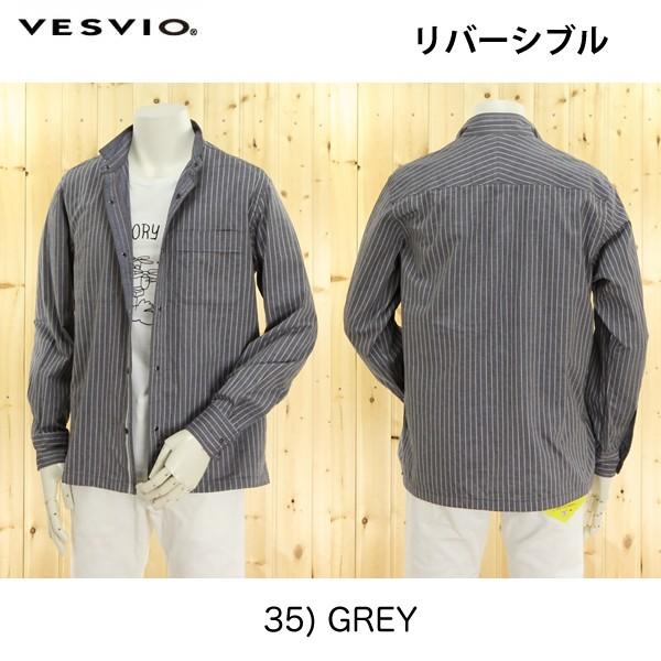 VESVIO、ベスビオ111176113 メンズ長袖シャツ、オーバーシャツ 
