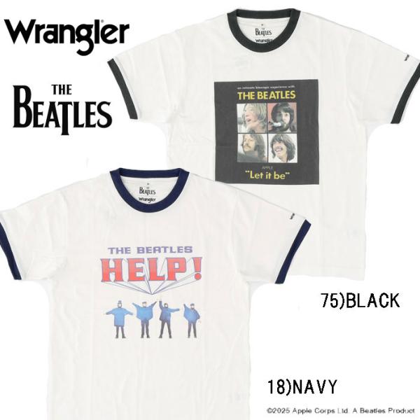 Wrangler（ラングラー） Beatles ビートルズ wt9013 プリントTシャツ