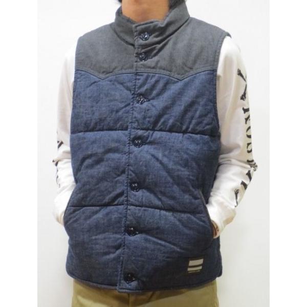 桃太郎ジーンズ 岡山 日本製 人気商品 シャンブレー地 ヨーク切り替え 中綿ベスト Sv011 4 メンズ 送料無料 色落ち 芸能人 着こなし ヴィンテージ 縮み Sv0113 ジーンズ カジュアル ロック 通販 Yahoo ショッピング
