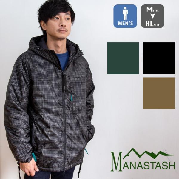 【冬SALE!!】【 MANASTASH マナスタッシュ 】 MRIP P-100 PARKA プリマロフト ナイロンパーカー 07192043 / プリマロフト ジャケット マナスタッシュ アウター