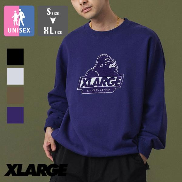 XLARGE エクストララージ OLD OG CREWNECK SWEATSHIRT オールド OGロゴ クルーネック スウェット シャツ 101253012002 / 2025AW