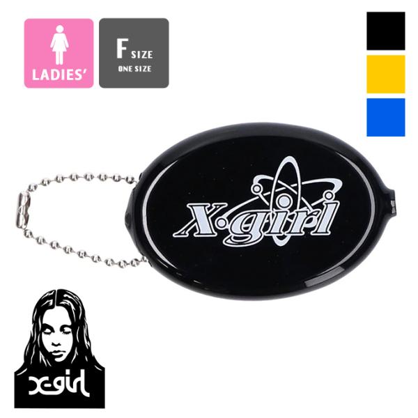 X-girl エックスガール CHEMICAL SYMBOL LOGO COIN CASE X-girl ケミカル シンボル ロゴ コインケース 105241054005
