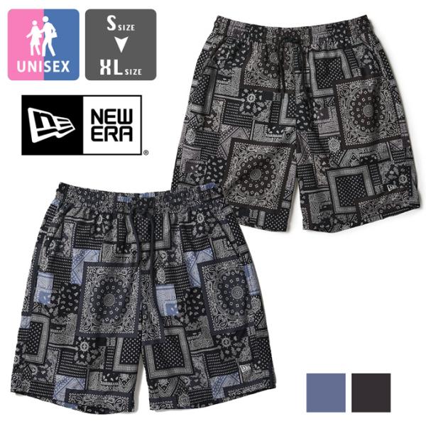 NEW ERA ニューエラ EASY SHORT PANTS Oriental Paisley ペイズリー イージー ショートパンツ 148567 / 14856741 14856742 2026SUMMER /
