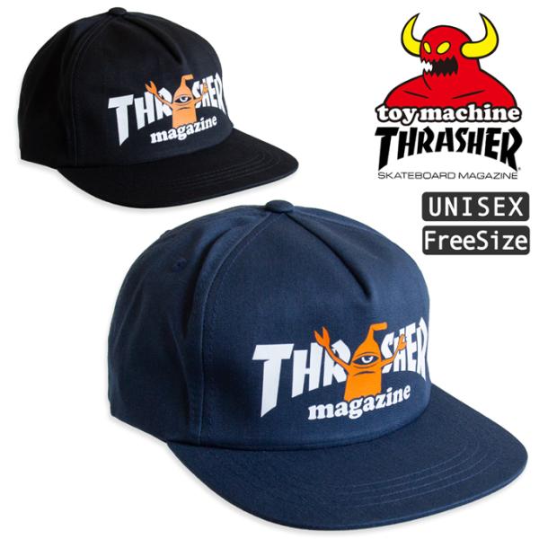 THRASHER × TOY MACHINE スラッシャー × トイマシーン THR X TOY MACHINE SECT CAP セクト キャップ 3131471