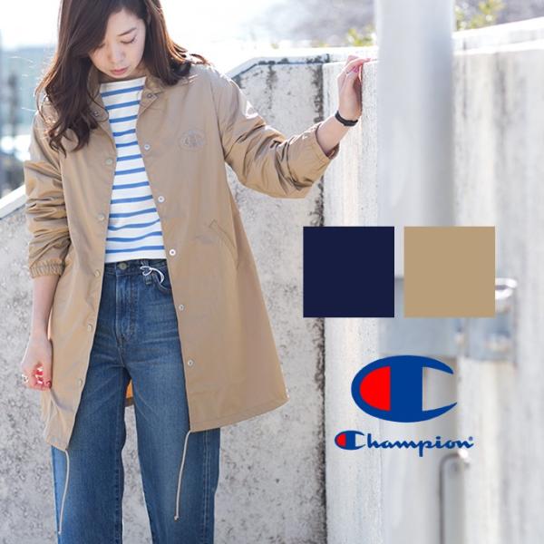 【Champion チャンピオン】Ｃロゴロングコーチジャケット