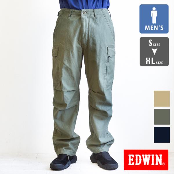 EDWIN エドウイン ワイド テーパード カーゴパンツ EK0302 / 2026SPRING