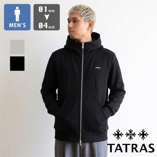 TATRAS タトラス FELDA フェルダ メンズ ジップアップパーカー 国内正規品 MCKZ0046063588 / 2026SPRING