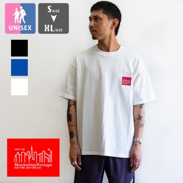 Manhattan Portage マンハッタンポーテージ Short Sleeve Print T-Shirt 半袖 ワンポイント Tシャツ MP-M375-2 / 2026SUMMER /