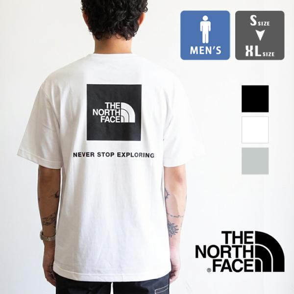 THE NORTH FACE ザ・ノース・フェイス S/S Back Square Logo Tee ショート スリーブ バック スクエアロゴ ティー （メンズ） NT32447 / 2026SUMMER
