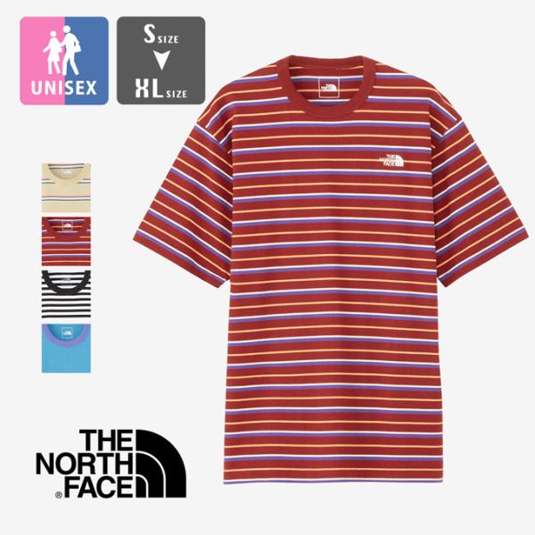THE NORTH FACE ザ・ノース・フェイス S/S Multi Border Tee ショートスリーブ マルチボーダー ティー NT32455 /2024SUMMER