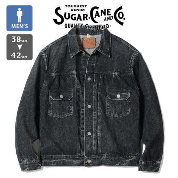 SUGAR CANE シュガーケーン 14.25oz. BLACK DENIM JACKET 1953 AGED MODEL ブラック デニム ジャケット SC15650H /2025SPRING