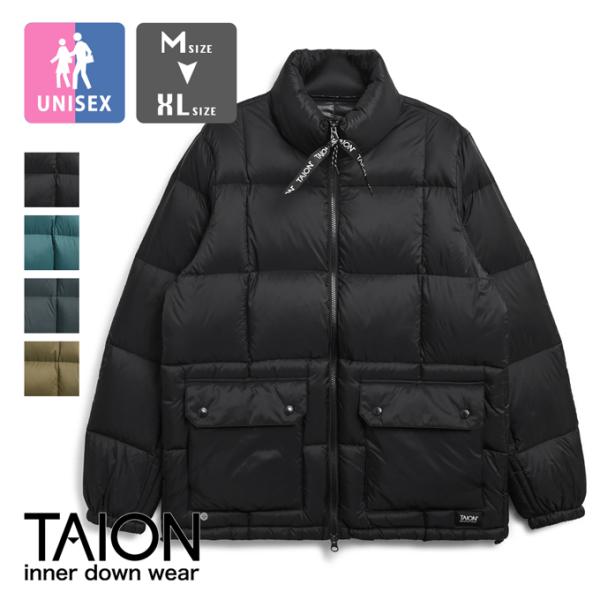 TAION タイオン UNISEX マウンテン パッカブル ボリューム ダウンジャケット TAION-102VZMT 102VZMT /2025AW