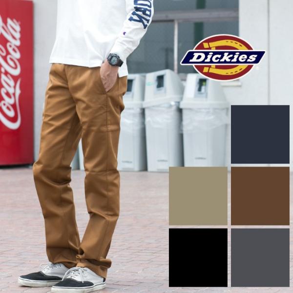 【Dickies ディッキーズ】タイト ローライズ ワーク チノ パンツ WD874