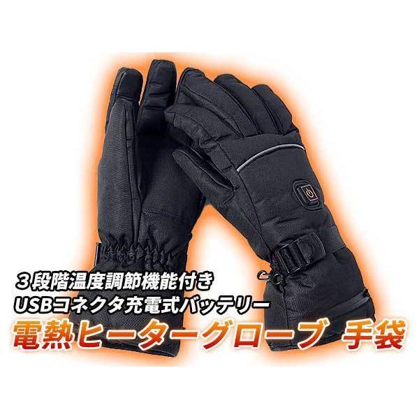 50%OFF!】 電熱グローブ ヒーター内蔵手袋 電熱インナーグローブ 充電