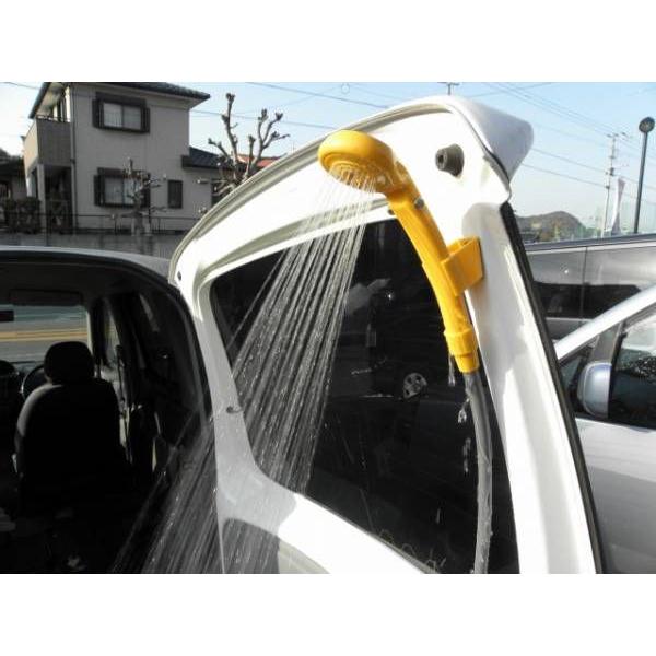 ポータブルシャワー シガーソケット 電源 12V車用