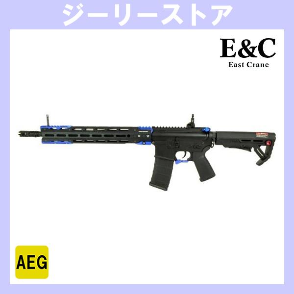 電子トリガー搭載 E&C 339E STRIKE GRIDLOK 電動ガン ブルー AEG