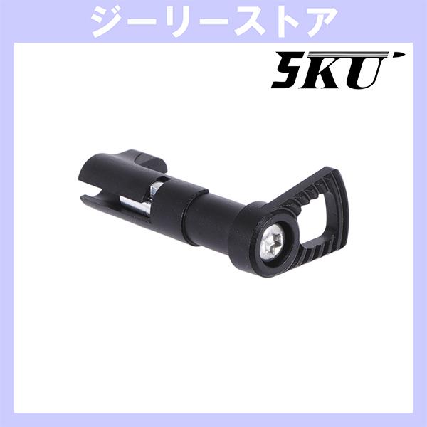 5KU アルミニウム マガジンキャッチ Type2 東京マルイ ハイキャパ用 ブラック
