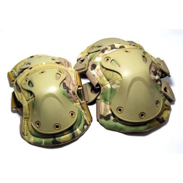 マルチカムエルボーパット＆二ーパットセット HATCH XTAKタイプ エルボー＆ニーパッドセット マルチカム色