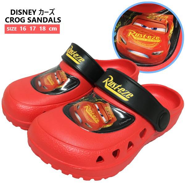 カーズ キッズ サンダル ディズニー 子供 靴 赤 レッド クロッグ 軽量 黒 ブラック キャラクター Disney 7556 Disney 7556 Jeffery West 通販 Yahoo ショッピング