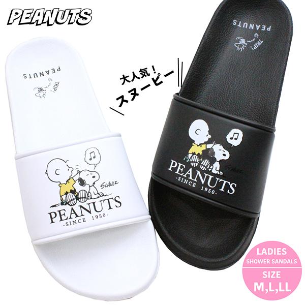 PEANUTS PEANUTS 8182 レディース シャワーサンダル スライド 
