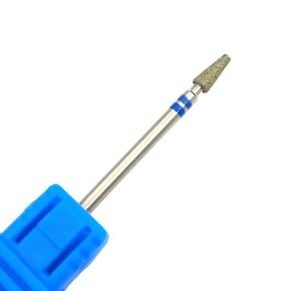 甘皮、キューティクル用ルースキューティクル、ルーズスキンの除去に。■グリッド:#120-150G■ヘッドサイズ：画像参照■素　材：ステンレス　ダイヤモンドコーティング■シャンクサイズ：3/32"( 2.35mm )（一部のブランドマシンを除...