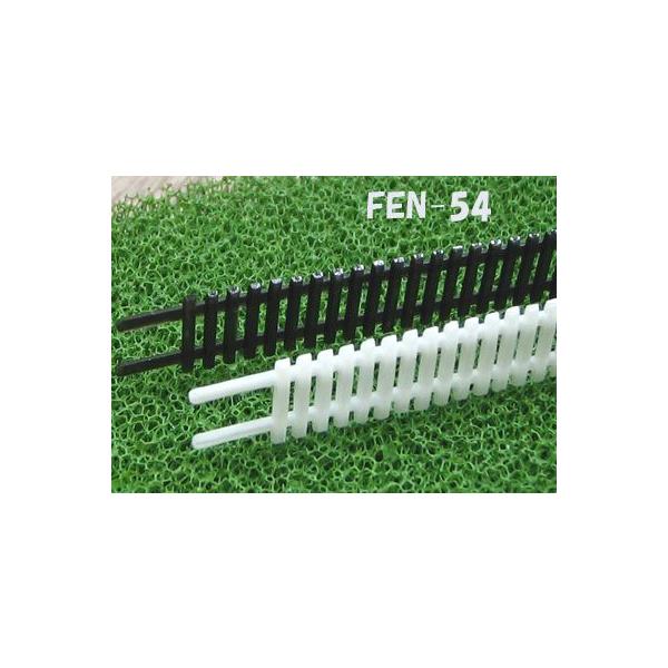 FEN-54   【1/100 HO】木柵（スチレン）　プラストラクト フェンス　模型材料　プラ材