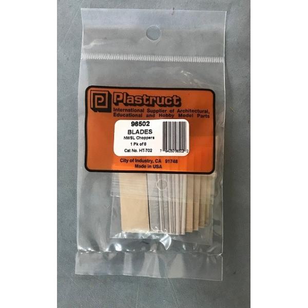 HT-702 チョッパー替刃（8入り） プラストラクト Plastruct プラ材