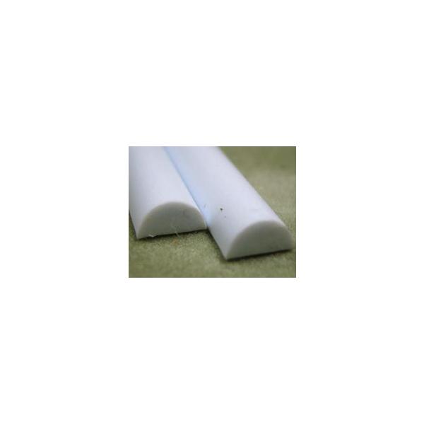 MRH-30　スチレン半丸棒（１０本入り）　プラストラクト Plastruct プラ材 模型材料