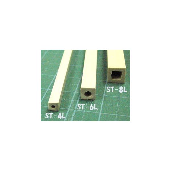 材質：ABS樹脂カラー：グレイ【サイズ】(縦×横)mm：4.8×4.8mm内側は2.4mmの丸穴です。長さ：750mm