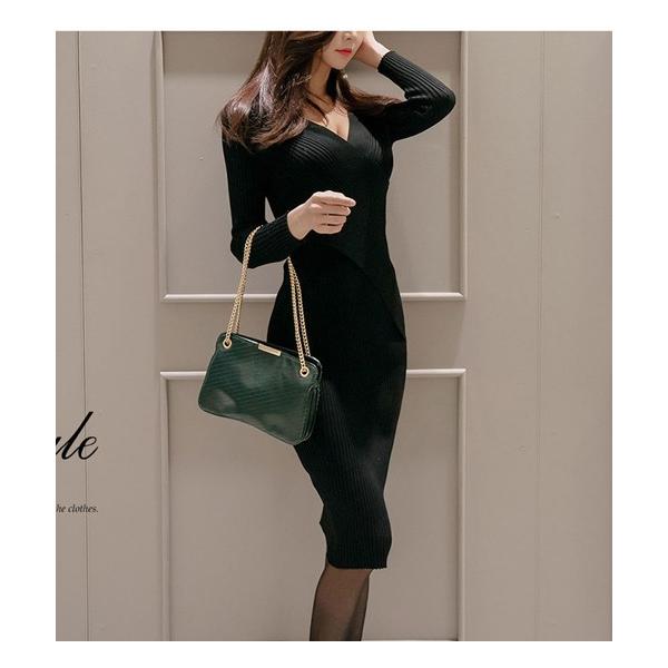 セクシーワンピース レディース 40代 50代 ファッション 春秋 秋物 上品 きれいめ ワンピース ニットワンピ 無地 ワンピ 長袖 カシュクール ワンピース 通勤 Buyee Buyee Japanese Proxy Service Buy From Japan Bot Online