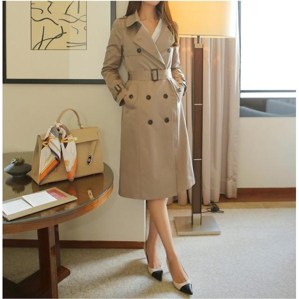 コート レディース 40代 50代 ファッション 女性 上品 ロング丈 トレンチコート ロングコート Buyee 日本代购平台 产品购物网站大全 Buyee一站式代购 Bot Online