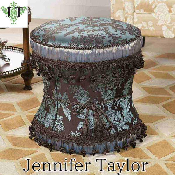 新品ジェニファーテイラー ラウンド スツール Carlisle 送料無料 jennifertaylor_33034st