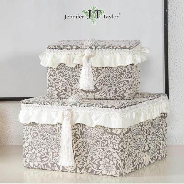 Blue tiffany　新品　　BOX 2ヶセット いちご泥棒グレー Blue tiffany様専用 新品 BOX 2ヶセット いちご泥棒グレー