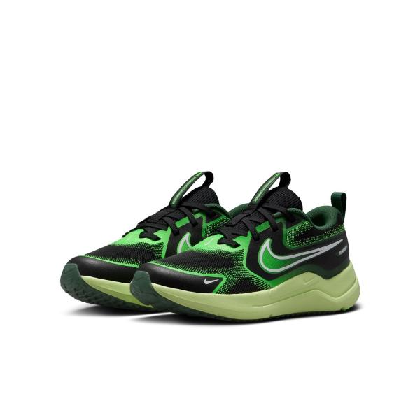 ナイキ コズミック ランナー キッズ スニーカー 靴 シューズ NIKE COSMIC RUNNER GS HM4402 009 黒 ブラック ライム 爆買
