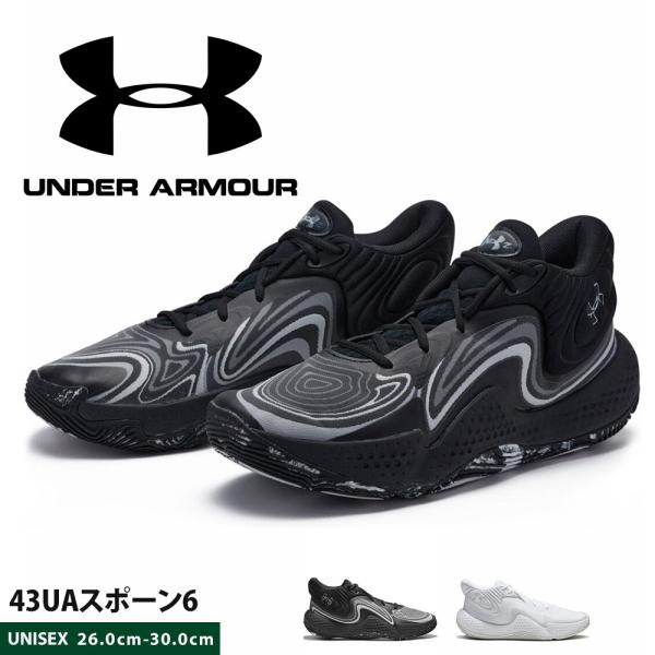 ■UNDER ARMOUR/アンダーアーマー■43UAスポーン6[カラー]：001.BLK/DSG/MGA|102.WHT/DSG/WCL[サイズ]：26.0cm|26.5cm|27.0cm|27.5cm|28.0cm|28.5cm|29....