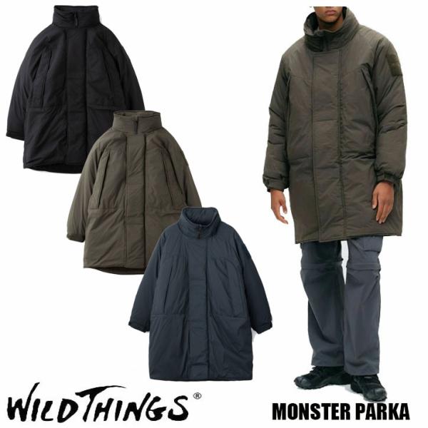 WILD THINGS（ワイルドシングス） 2025秋冬新作 MONSTER PARKA WT252