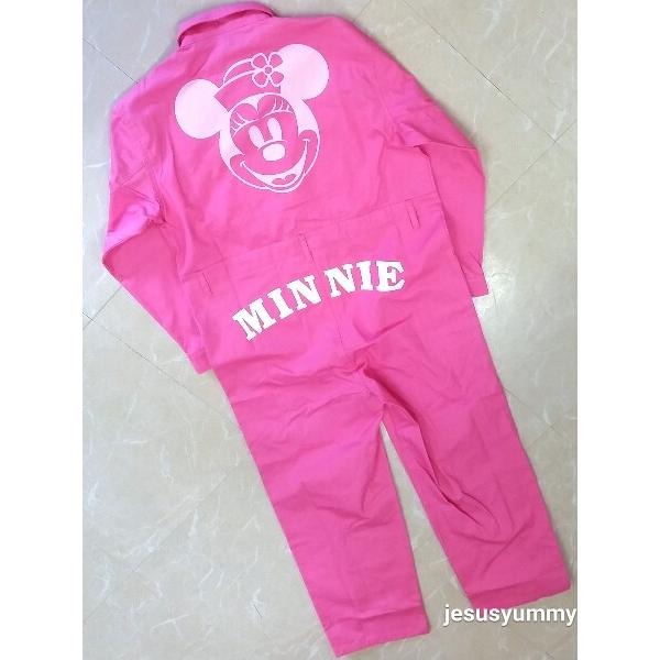 Yummy キャラクター衣装 Disney Jesus Jesus ミニー ツナギ ユニセックス S ミニーマウス つなぎ ピンク コスチューム 東京ディズニーリゾート限定 お土産 Disney