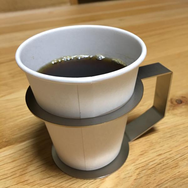 紙コップ用ホルダー コップホルダー 3オンス用100ml相当 ステンレス製品 プラコップホルダー お誕生日会　キャンプ　アウトドア　パーティー 野外バーベキュー